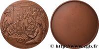 FRANKREICH Médaille, Le déjeuner des canotiers d’Auguste Reno ART, PEINTURE ET SCULPTURE Monnaie de Paris 1977 (80,5mm, 237,10g, 12h) -