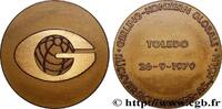 FRANKREICH Médaille, Société d’assurance, Gerling-Konzen Glob ASSURANCES Espagne, Tolède 1979 (48,5mm, 59,67g, 12h) -
