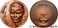 FRANKREICH Médaille, Marie Curie SCIENCES & SCIENTIFIQUES Monnaie de Paris 1968 (68mm, 181,27g, 12h) -