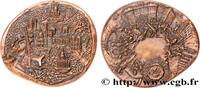 FRANKREICH Médaille, Paris MONUMENTS ET HISTOIRE Monnaie de Paris 1974 (87mm, 442,08g, 12h) -