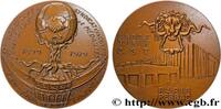 FRANKREICH Médaille, 80e anniversaire du Syndicat des ouvrier MONNAIE DE PARIS Monnaie de Paris 1980 (73mm, 197,13g, 12h) -