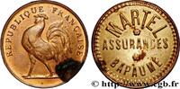 FRANKREICH Médaille, Martel Assurances ASSURANCES 62 - Bapaume n.d. (22mm, 1,58g, 12h) -