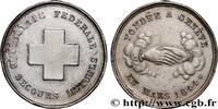 FRANKREICH Médaille, Fondation de la Société fédérale de seco ASSURANCES Suisse, Genève (1844) (32mm, 13,59g, 12h) -