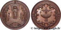 FRANKREICH Médaille de Baptême, Communion et Confirmation RELIGIONS 1863 (50mm, 63,03g, 12h) -