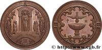 FRANKREICH Médaille de Baptême, Communion et Confirmation RELIGIONS 77 - Longueville (1855-1868) (50,5mm, 56,13g, 12h) -
