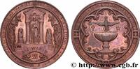 FRANKREICH Médaille de Baptême, Communion et Confirmation RELIGIONS (1853-1864) (50,5mm, 56,86g, 12h) -