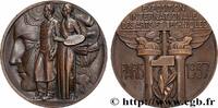 FRANKREICH Médaille, Exposition Internationale Arts et Techn EXPOSITIONS Paris 1937 (67,5mm, 145,02g, 12h) -
