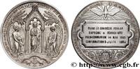 FRANKREICH Médaille de Baptême, Communion et Confirmation RELIGIONS (1872-1883) (50,5mm, 53,34g, 12h) -