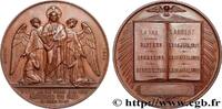 FRANKREICH Médaille de baptême, communion et confirmation RELIGIONS (1871-1883) (51mm, 59,98g, 12h) -