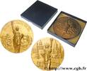 FRANKREICH Médaille, Fondation Bartholdi-Eiffel, n°1823 CINQUIÈME RÉPUBLIQUE Monnaie de Paris 1986 (89,5mm, 483,18g, 12h) -