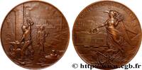 FRANKREICH Médaille, Société de l’industrie minérale MINES ET FORGES n.d. (59mm, 99,14g, 12h) -