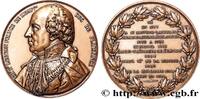 FRANKREICH Médaille, Lebrun duc de Plaisance, refrappe POLITIQUE ET POLITICIENS (1824) (49,5mm, 72,19g, 12h) -