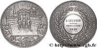 FRANKREICH Médaille, Chambres syndicales du département de la TROISIÈME RÉPUBLIQUE 1910 (72mm, 194,28g, 12h) -