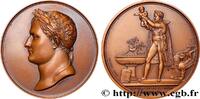 FRANKREICH Médaille, Baptême du roi de Rome, refrappe PREMIER EMPIRE Monnaie de Paris (1811) (67,5mm, 141,36g, 12h) -