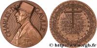 FRANKREICH Médaille, Charles de Gaulle, Président du gouverne PRÉSIDENTS Monnaie de Paris 1977 (68,5mm, 192,40g, 12h) -