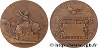 FRANKREICH Médaille, Communications aériennes GUERRE DE 1870-1871 1871 (62,5mm, 119,03g, 12h) -