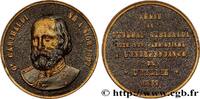 FRANKREICH Médaille, Hommage à Joseph Garibaldi PERSONNAGES (1859) (55,5mm, 75,51g, 12h) -