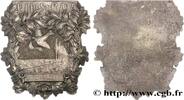 FRANKREICH Plaque, Noces d’argent de J. Blengio Rossa et A. P AMOUR ET MARIAGE 1915 (82,5mm, 228,3g, 12h) -