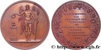 FRANKREICH Médaille, Noces d’or de Klaas Brantjes et Maartje AMOUR ET MARIAGE 1867 (41,5mm, 33,42g, 12h) -
