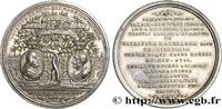 FRANKREICH Médaille, Jubilé de mariage de Johann Lorenz de Je AMOUR ET MARIAGE 1748 (43,5mm, 29,02g, 12h) -