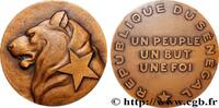FRANKREICH Médaille, Devise de la République du Sénégal SÉNÉGAL n.d. (79,5mm, 269,64g, 12h) -