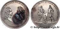 FRANKREICH Médaille, Mariage de Charles III le prétendant, Ro AMOUR ET MARIAGE 1708 (44,5mm, 29,11g, 12h) -