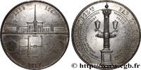 FRANKREICH Médaille, Compagnie Centrale d’éclairage par le ga L'ÉCLAIRAGE AU GAZ (1852) (37,5mm, 21,56g, 12h) -