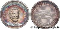FRANKREICH Médaille, August Bebel POLITIQUE ET POLITICIENS Allemagne n.d. (40mm, 29,70g, 12h) -