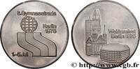 FRANKREICH Médaille, 6ème Gymnaestrada SPORTS Allemagne, Berlin 1975 (34,5mm, 16,46g, 12h) -