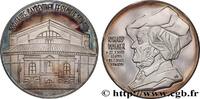 FRANKREICH Médaille, Centenaire du festival de Bayreuth SPECTACLES : CIRQUE, THÉÂTRE, CINÉMA, JEUX, CONCERT Allemagne, Bayreuth 1976 (40mm, 24,91g, 12h) -