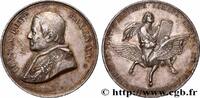 FRANKREICH Médaille, Académie de Saint-Luc ITALIE - ÉTATS DU PAPE - PIE IX (Jean-Marie Mastai Ferretti) Rome 1865 (43,5mm, 33,96g, 12h) -