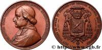 FRANKREICH Médaille, Nicolas-Théodore Olivier, évêque d'Évreu RELIGIONS 75 - Paris 1860 (50,5mm, 60,77g, 12h) -