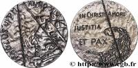 FRANKREICH Médaille annuelle, Paul VI, Dans l’amour du Christ VATICAN ET ÉTATS PONTIFICAUX Italie, Rome 1977 (43,5mm, 39,33g, 12h) -