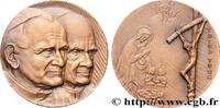FRANKREICH Médaille, Tout à vous, Jean-Paul II à Brescia, n°1 JEAN-PAUL II (Karol Wojtyla) 1982 (54,5mm, 77,94g, 12h) -
