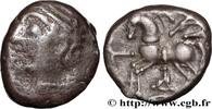 FRANKREICH Denier KALETEDOY, B5 GALLIEN - BELGICA - LINGONES (Region die Langres) c. 80-50 AC. (12mm, 1,96g, 3h) -