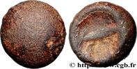 FRANKREICH Quart de statère globulaire au segment, fourré en GALLIEN - SENONES (Region die Sens) c. 100-80 AC. (8mm, 0,82g, h) -