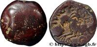 FRANKREICH Bronze INS à l’oiseau et au vase, classe VIII GALLIEN - SENONES (Region die Sens) c. après 45 AC. (15mm, 2,31g, h) -