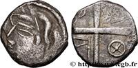 FRANKREICH Drachme type de Belvès S.234 GALLIA - SÜWESTGALLIEN - PETROCORII (Region die Périgueux) Ier siècle av. J.-C. (12,5mm, 1,70g, 6h) -