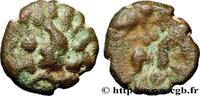 FRANKREICH Bronze au cheval GALLIEN - BELGICA - AMBIANI (Region die Amiens) Amiens (80) c. 60-40 AC. (12,5mm, 1,57g, 6h) -