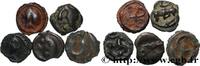 FRANKREICH Lot de 5 monnaies gauloises LOTS (mm, g, h) -