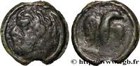 FRANKREICH Potin à l’aigle de face, chevelure bouclée GALLIEN - CARNUTES (Region die Beauce) Chartres (28) c. 52 AC. (18mm, 3,56g, 1h) -
