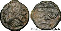 FRANKREICH Potin aux croisettes, coiffure aux globules DUROCASSES (Region die Dreux) Dreux (28) c. 80-50 AC. (19mm, 3,44g, 9h) -
