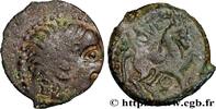FRANKREICH Bronze ROVD GALLIEN - BELGICA - MELDI (Region die Meaux) c. 60-40 AC. (17mm, 2,30g, 1h) -