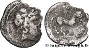 FRANKREICH Obole au cheval et à la tête coupée GALLIEN - MITTLEWEST, UNBEKANNT IIe - Ier siècles avant J.-C. (10mm, 0,50g, 8h) -