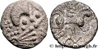 FRANKREICH Huitième de statère à la lyre, type de Jersey GALLIEN - ARMORICA - BAÏOCASSES (Region die Bayeux) Bayeux (14) IIe - Ier siècles AC. (10mm, 0,67g, 5h) -