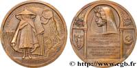 FRANKREICH Médaille, Voyage du président Doumergue en Tunisie TUNISIE - PROTECTORAT FRANÇAIS - AHMED BEY Tunisie 1931 (67,5mm, 143,69g, 12h) -