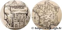 FRANKREICH Médaille, France touristique par Pierre Turin, ref CINQUIÈME RÉPUBLIQUE Monnaie de Paris (1953)/1977 (80,5mm, 385,19g, 12h) -