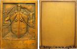 FRANKREICH Plaquette, Commerce MER ET MARINE : PAQUEBOTS, NAVIRES, BATEAUX (1930) (69,5mm, 134,7g, 12h) -
