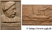 FRANKREICH Plaquette, Commandant Malbert, L’Iroise PERSONNAGES 1949 (55mm, 78,55g, 9h) -