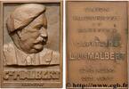FRANKREICH Plaquette, Commandant Malbert, Union Industrielle PERSONNAGES 1950 (55mm, 84g, 12h) -